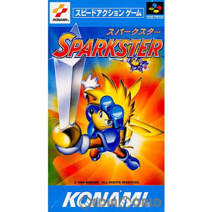 希少(SPARKSTER) スパークスター、スーパーファミコン、ソフト（楽天  