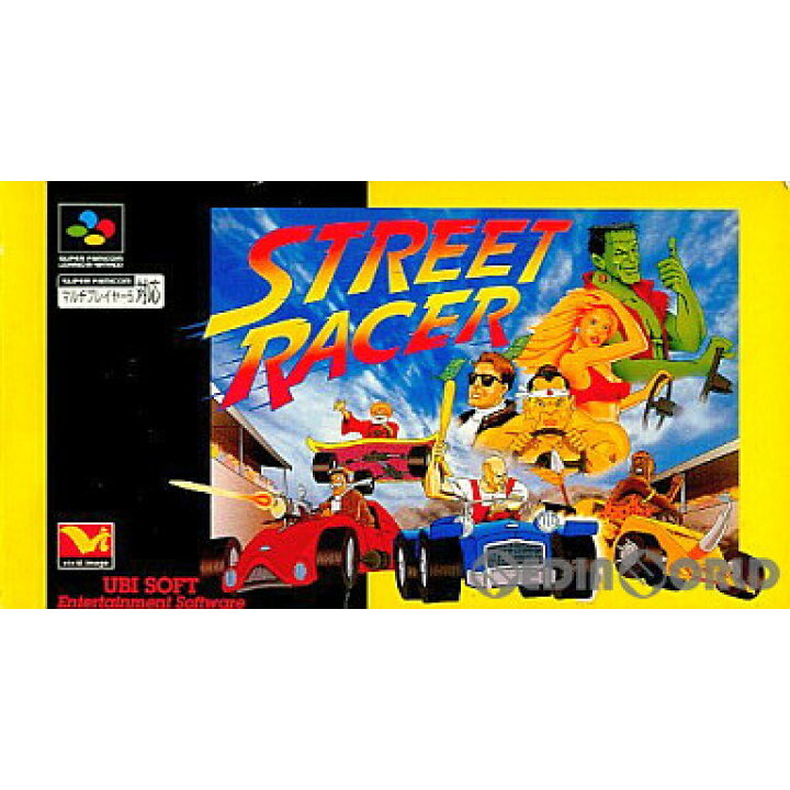 スーパーファミコンストリートレーサーSTREET RACER【美品】