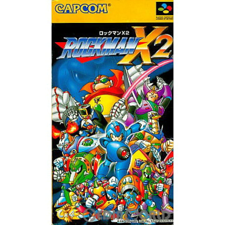 楽天市場】【中古】【箱説明書なし】[SFC]ロックマンX2(19941216  