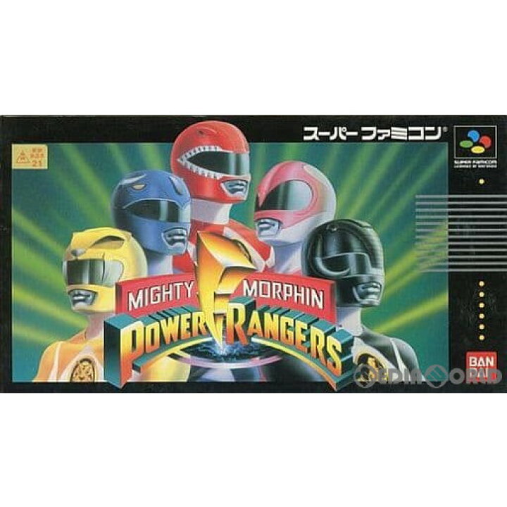 楽天市場】【中古】【箱説明書なし】[SFC]Mighty Morphin Power 