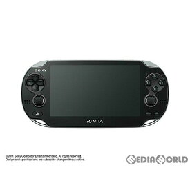 【中古】[PSVita] (本体)PlayStation Vita(プレイステーションVita) 3G/Wi-Fiモデル クリスタル・ブラック(初回限定版)(PCH-1100AA01) ソニー・コンピュータエンタテインメント (20111217)