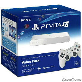 【中古】[PSVita] (本体)プレイステーションVita PlayStationVita TV バリューパック(VTE-1000AA01) ソニー・コンピュータエンタテインメント (20131114)
