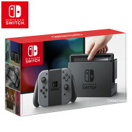 【中古】[Switch] (本体)Nintendo Switch(ニンテンドースイッチ) Joy-Con(L)/(R) グレー(HAC-S-KAAAA) 任…