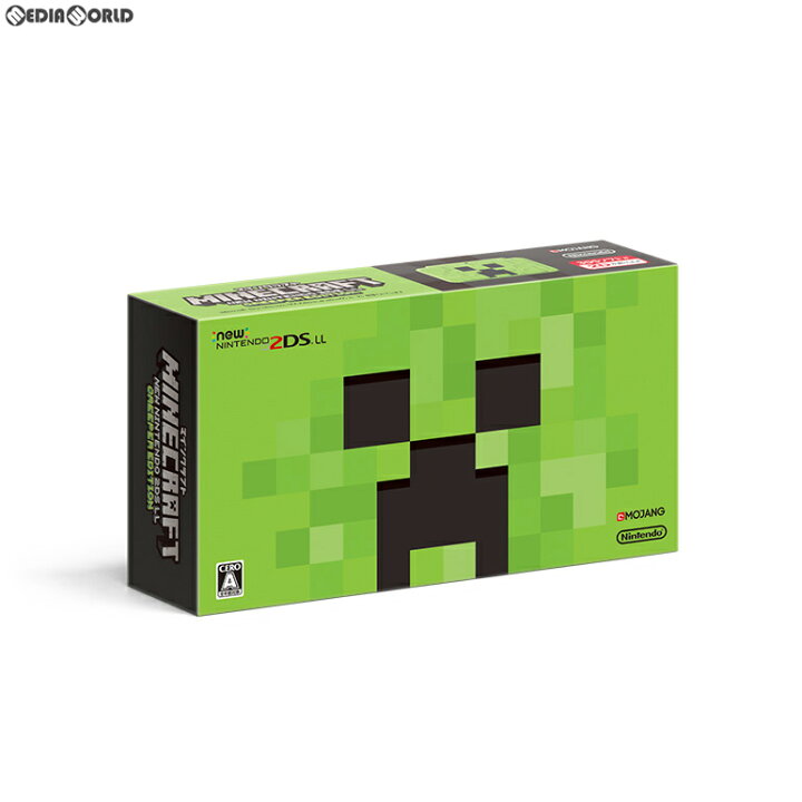 楽天市場 中古 本体 3ds Minecraft マインクラフト Newニンテンドー2ds Ll Creeper Edition クリーパーエディション Jan S Mbdg メディアワールド 販売 買取shop