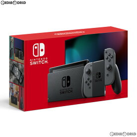 【中古】[本体][Switch]Nintendo Switch(ニンテンドースイッチ) Joy-Con(L)/(R) グレー(HAD-S-KAAAA)(20190830)