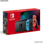 【中古】[本体][Switch]Nintendo Switch(ニンテンドースイッチ) Joy-Con(L) ネオンブルー/(R) ネオンレッド(HAD-S-KABAA)(20190830)