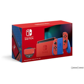 【中古】[Switch] (本体)Nintendo Switch(ニンテンドースイッチ) マリオレッド×ブルー セット(HAD-S-RAAAF) 任天堂 (20210212)
