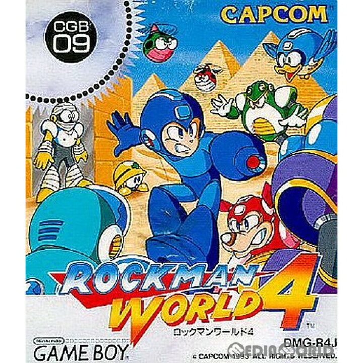 中古即納】[箱説明書なし][GB]ロックマンワールド4(19931029 
