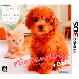 【中古】[3DS]nintendogs+cats(ニンテンドッグス+キャッツ) トイ・プードル&Newフレンズ(20110226)