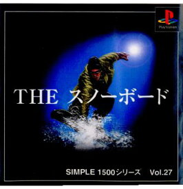【中古】[PS]SIMPLE1500シリーズ Vol.27 THE スノーボード(20000224)