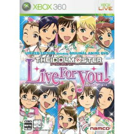 【中古】[Xbox360]アイドルマスター ライブフォーユー!(THE IDOLM@STER LIVE FOR YOU!) オリジナルアニメDVD同梱版(限定版)(20080228)