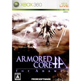 【中古】[Xbox360]ARMORED CORE for Answer(アーマード・コア フォーアンサー)(20080319)