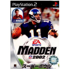 【中古】[PS2]MADDEN NFL SUPER BOWL 2002(マッデンエヌエフエル スーパーボウル 2002)(20020131)