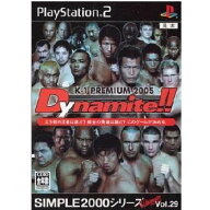 【中古】【表紙説明書なし】[PS2] SIMPLE 2000シリーズ Ultimate Vol.29 K-1 PREMIUM 2005 Dynamite!!(K-…