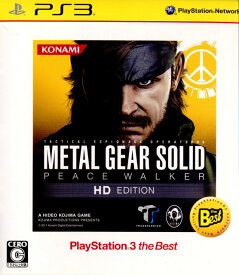 【中古】【表紙説明書なし】[PS3]METAL GEAR SOLID PEACE WALKER HD EDITION(メタルギアソリッドピースウォーカーHDエディション) PS3 the Best(BLJM-55055)(20130228)