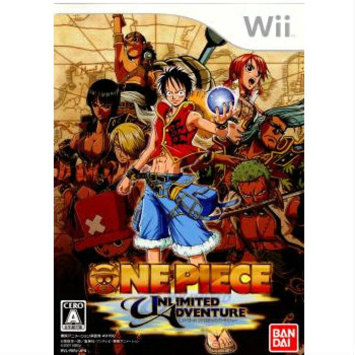 楽天市場 中古 表紙説明書なし Wii ワンピース アンリミテッドアドベンチャー One Piece Unlimited Adventure Rvl P Ripj メディアワールド 販売 買取shop