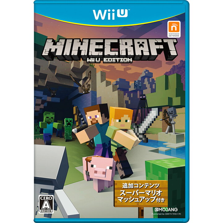 楽天市場 中古 表紙説明書なし Wiiu Minecraft Wii U Edition マインクラフト Wii U エディション メディアワールド 販売 買取shop