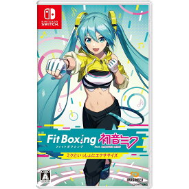 【中古】[Switch]Fit Boxing(フィットボクシング) feat.初音ミク-ミクといっしょにエクササイズ-(20240307)
