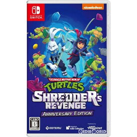 【中古】[Switch]ミュータント タートルズ:シュレッダーの復讐 アニバーサリーエディション(20231130)