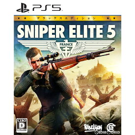 【中古】[PS5]Sniper Elite 5(スナイパーエリート5) デラックスエディション(限定版)(20220616)