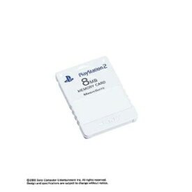 【中古】[ACC][PS2]PlayStation2専用メモリーカード(8MB) セラミック・ホワイト SCE(SCPH-10020CW)(20031204)