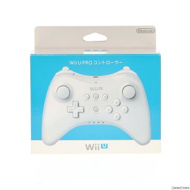 【中古】[ACC][WiiU]Wii U PROコントローラー shiro(Wii U プロコントローラー シロ) 任天堂(WUP-A-RSWA)(20121208)