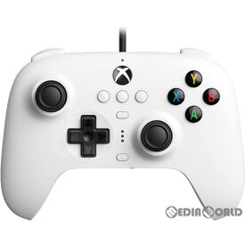 【新品】【お取り寄せ】[ACC][XboxX/S]8BitDo Ultimate Wired Controller(8ビットドゥ アルティメット ワイヤード コントローラー) for Xbox ホワイト マイクロソフトライセンス商品 サイバーガジェット(CY-8BDUWX-WH)(20230930)