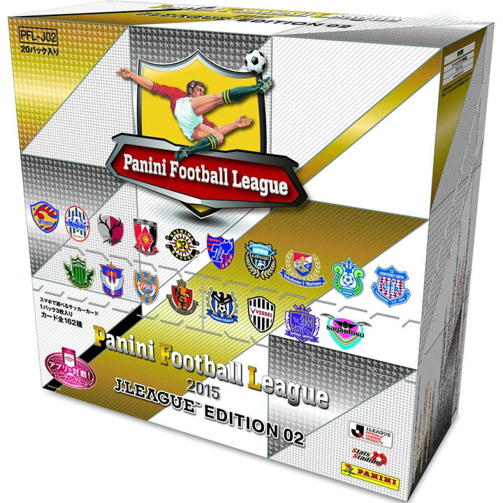 楽天市場 新品即納 カートン Tcg パニーニ フットボール リーグ Panini Football League 15 J League Edition 02 Pfl J02 12box メディアワールド 販売 買取shop
