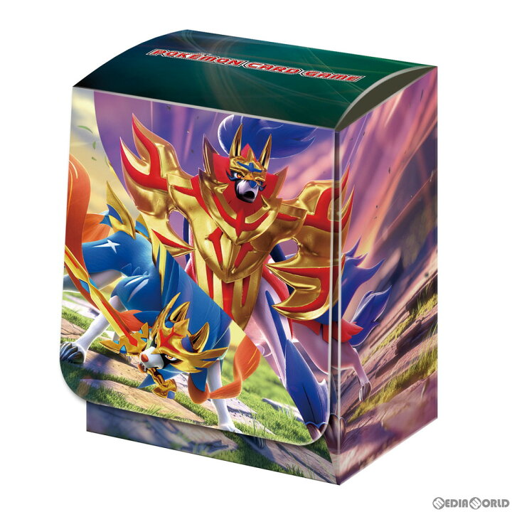 楽天市場 新品即納 Tcg ポケモンカードゲーム デッキケース ザシアン ザマゼンタ 1916 メディアワールド 販売 買取shop