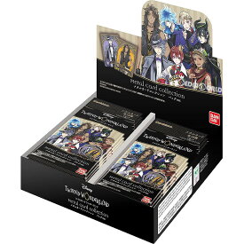 【新品即納】[カートン][TCG](再販)ディズニー ツイステッドワンダーランド メタルカードコレクション パックver.(12BOX)(20200813)