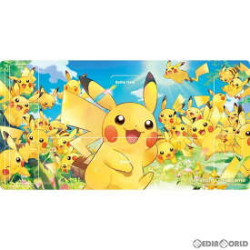 【新品】【お取り寄せ】[TCG]ポケモンカードゲーム ラバープレイマット ピカチュウ大集合(20230707)