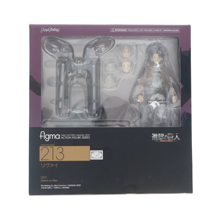 楽天市場】【中古】[FIG] figma(フィグマ) 213 リヴァイ 進撃の巨人 