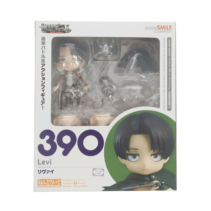 楽天市場 中古 Fig ねんどろいど 390 リヴァイ 進撃の巨人 完成品 フィギュア グッドスマイルカンパニー メディアワールド 販売 買取shop