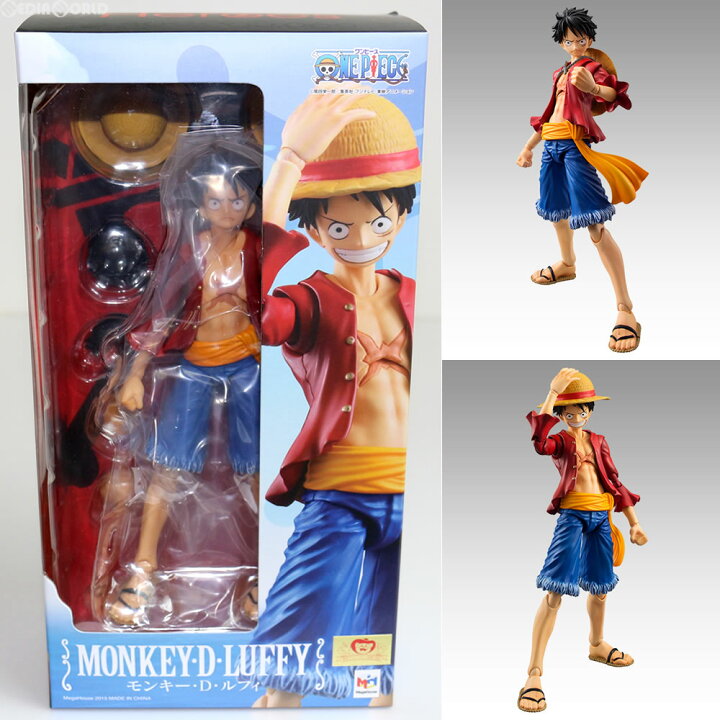 楽天市場 中古 Fig ヴァリアブルアクションヒーローズ モンキー D ルフィ One Piece ワンピース 完成品 可動フィギュア メガハウス メディアワールド 販売 買取shop