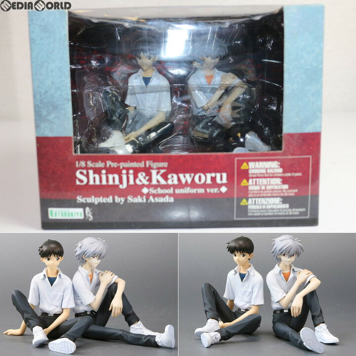 楽天市場】【中古】[FIG] シンジ&カヲル 制服Ver. 新世紀 