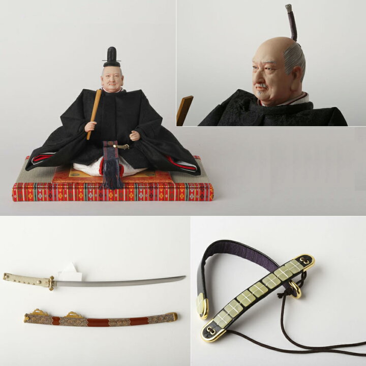 楽天市場】【新品即納】[FIG]駿府人形 徳川家康公 坐像 1/6完成品 