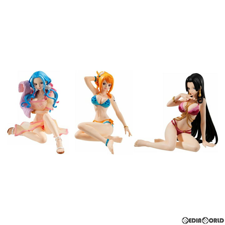 楽天市場 中古 Fig プレミアムバンダイ限定 One Piece ワンピース Gashaportraits トレジャークルーズ ドキッ 夏の娘パラダイススペシャルセット 完成品 フィギュア バンダイ メディアワールド 販売 買取shop