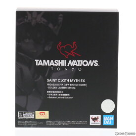 【中古】[FIG] 聖闘士聖衣神話EX ペガサス星矢(新生青銅聖衣) 〜GOLDEN LIMITED EDITION〜 聖闘士星矢 完成品 可動フィギュア TAMASHII NATIONS TOKYO&魂ウェブ商店限定 バンダイスピリッツ(20190427)
