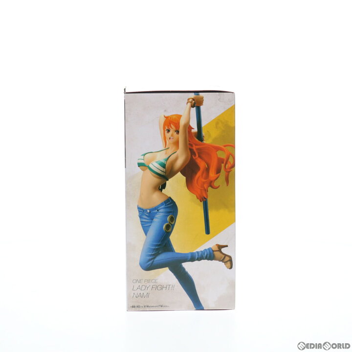 楽天市場 中古 Fig ナミ ワンピース Lady Fight Nami One Piece フィギュア プライズ バンプレスト 2109 メディアワールド 販売 買取shop