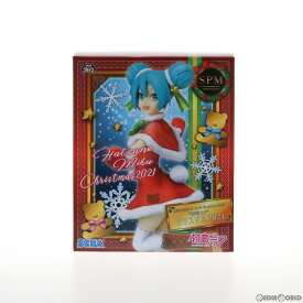 【中古】[FIG] 初音ミク クリスマス2021 スーパープレミアムフィギュア キャラクター・ボーカル・シリーズ01 初音ミク プライズ(1056113) セガ(20211120)