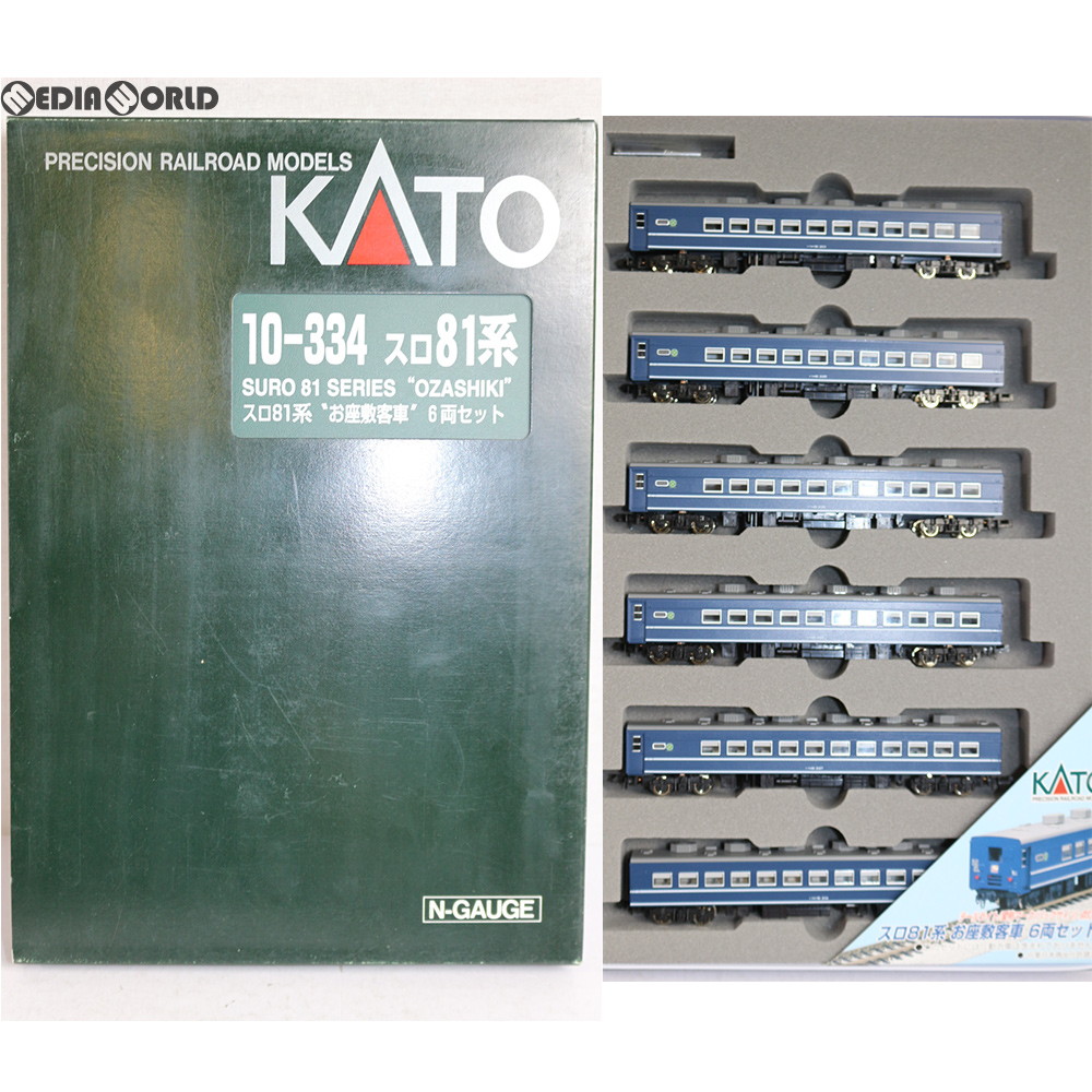 新製品情報も満載 KATO スロ81系お座敷客車 6両セット 10-334 中古