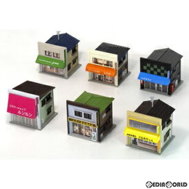 【新品】【お取り寄せ】[RWM]2218 商店セット(リノベーション仕様・6棟入り) 未塗装組立てキット Nゲージ 鉄道模型 GREENMAX(グリーンマックス)(20220511)