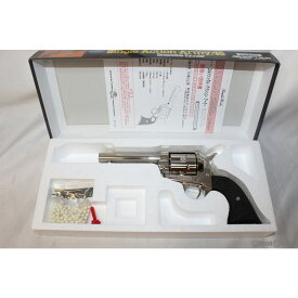 【新品即納】[MIL]タナカワークス ガスリボルバー コルト S.A.A.45 デタッチャブルシリンダー 4 3/4インチ シビリアン ニッケルフィニッシュ (18歳以上専用)(20210617)