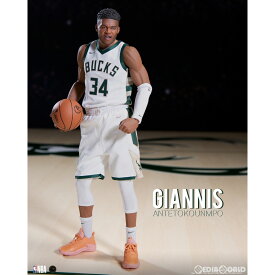 【新品即納】[FIG]リアルマスターピース NBAコレクション ヤニス・アデトクンボ 1/6 コレクティブル フィギュア 完成品 可動フィギュア エンターベイ(20230121)
