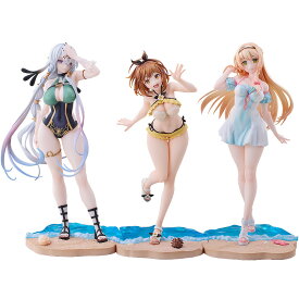 【予約安心発送】[FIG] 初回限定特典付属 ライザ&クラウディア&リラ 水着 Ver. セット TVアニメ『ライザのアトリエ ～常闇の女王と秘密の隠れ家～』 1/7 完成品 フィギュア Solarain(ソラレーン)(2025年9月)