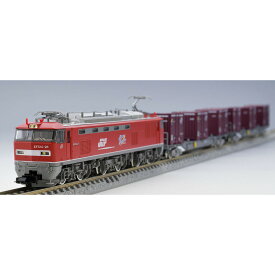 【新品】【お取り寄せ】[RWM]98485 EF510-0形コンテナ列車セット(3両)(動力付き) Nゲージ 鉄道模型 TOMIX(トミックス)(20230422)