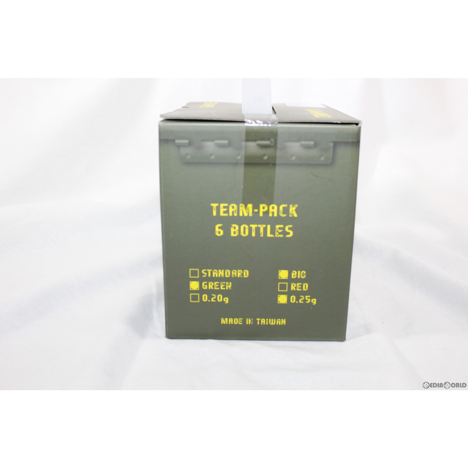 ACETECH Team-Pack Set 6 Bottles Green 0.25g 9600Count 