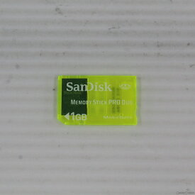 【中古】[ACC][PSP]メモリースティック PRO デュオ(MemoryStick PRO Duo) 1GB SanDisk(20091030)