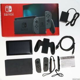 【中古】[本体][Switch]Nintendo Switch(ニンテンドースイッチ) Joy-Con(L)/(R) グレー(HAD-S-KAAAA)(20190830)