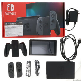 【中古】[本体][Switch]Nintendo Switch(ニンテンドースイッチ) Joy-Con(L)/(R) グレー(HAD-S-KAAAA)(20190830)